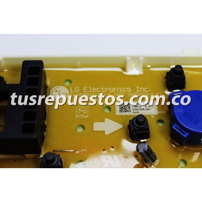 Tarjeta Interfase-Display Lavadora LG Ref- EBR83079903 